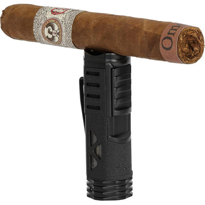 Xikar Tactical 1 Single Jet Flame Torch Lighter, Gunmetal