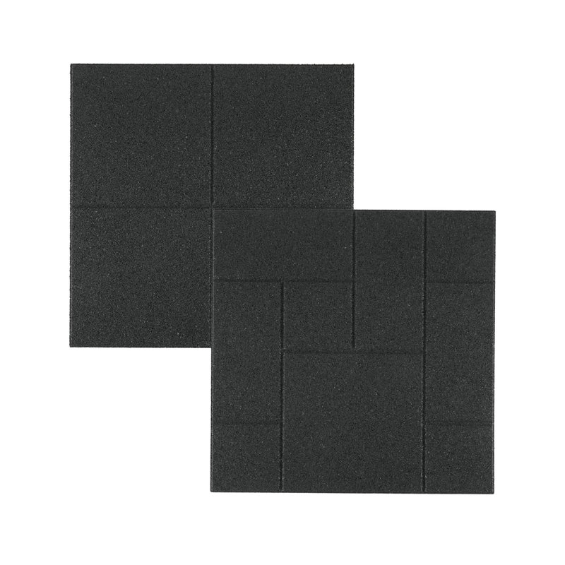 Palette recto-verso 24-en-deux par paquet de 50, Noir, noir, noir, noir