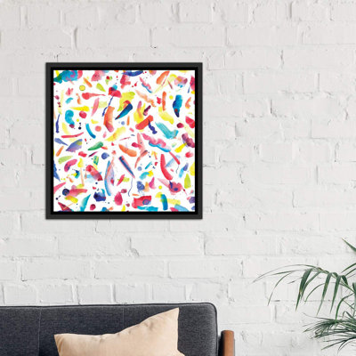 «Colorful Watercolor Summer Flavors» par Ninola Design - reproduction d'art