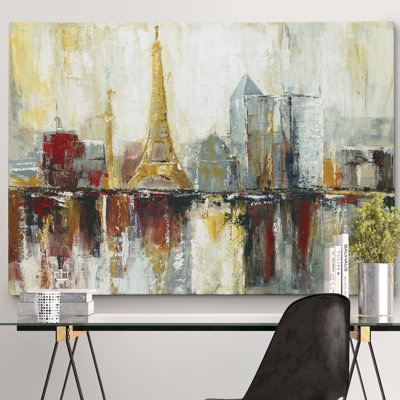 "Paris Icon" par Janet Brignola-Tava, reproduction sur toile
