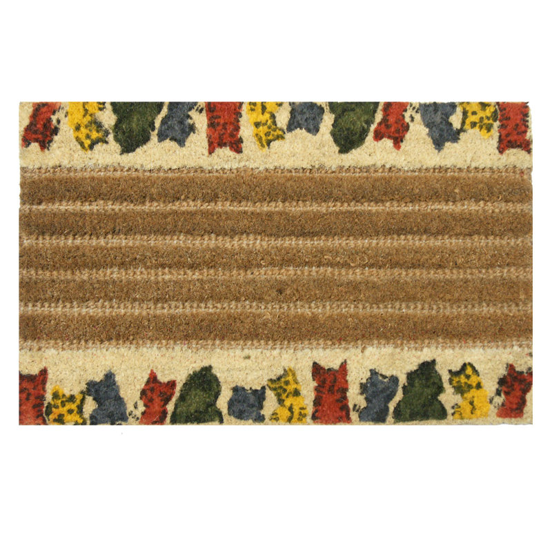 Striped Outdoor Doormat
