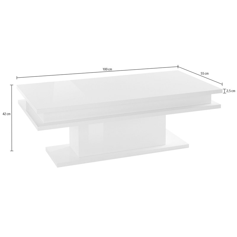 Ahava Pedestal Coffee Table