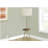 Lamp, floor lamp, 63" tall, gold metal, beige/cream shade, modern style-404503564