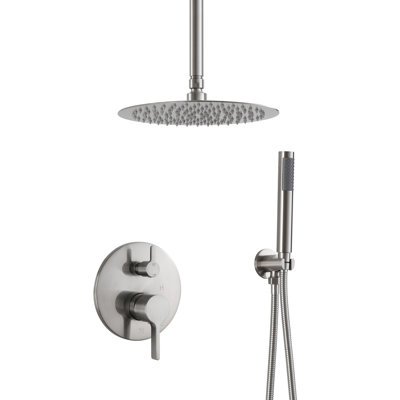 Calder Complete Shower System with Rough in-Valve