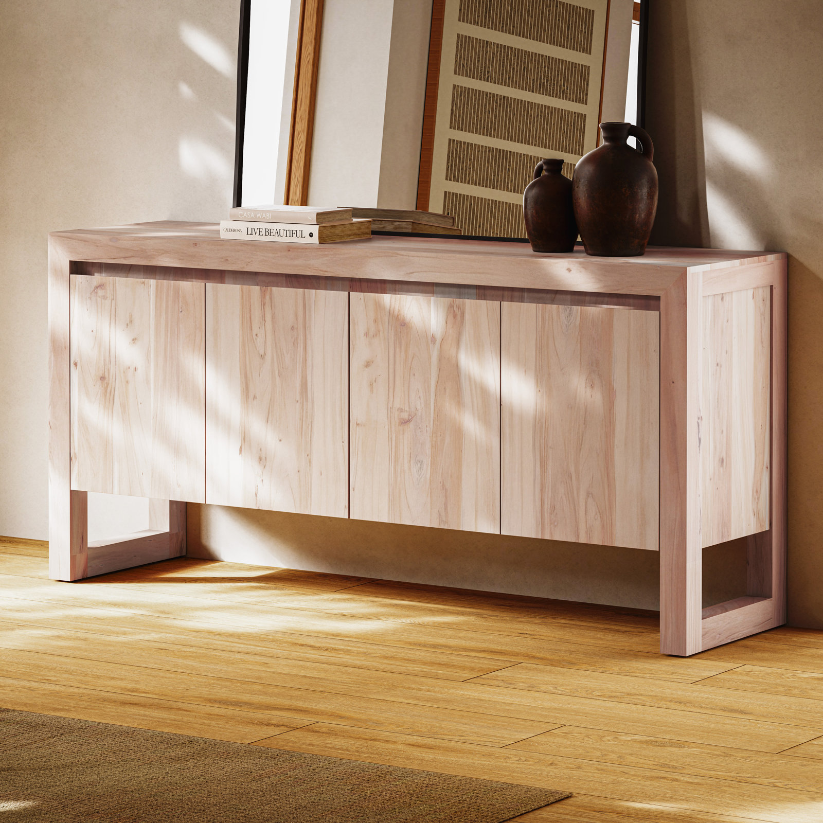 Colin Acacia Sideboard, White Wash
