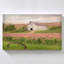 "Eden Barn In Flower Fields" par Rhonda Addison, reproduction sur toile-981628648