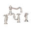 Chesterfield Bridge Faucet with Side Spray-1614351998-1614351985