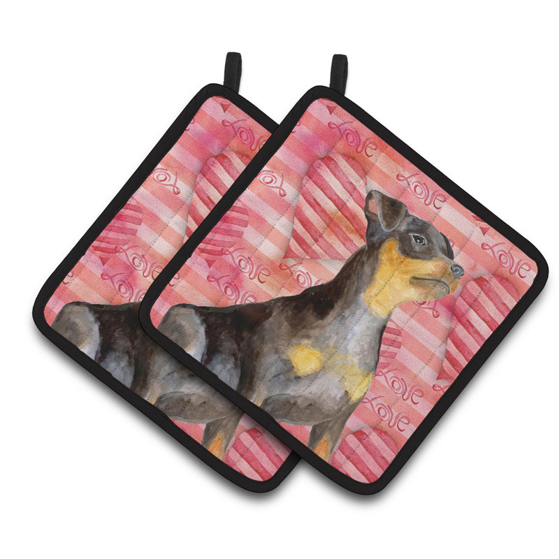 Cuisinier poignée caroline miniature pinscher 2 love