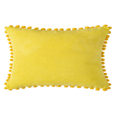  Pom-Poms Throw Pillow