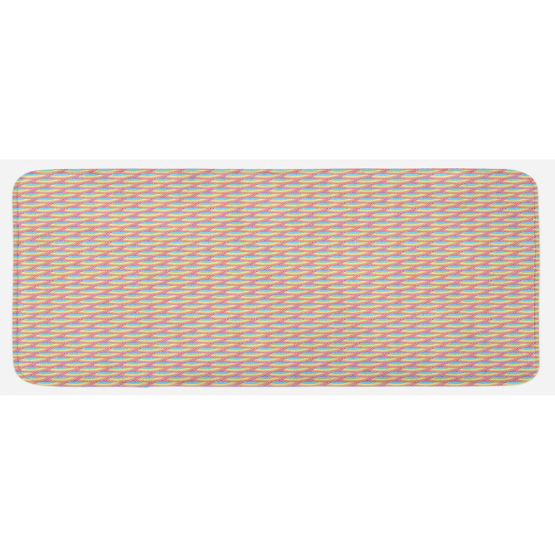 Tapis de cuisine écailles de poisson