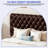 PU Leather Upholstered Sleigh Bed-1530112655-1530112653