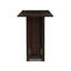 Table de bar Canton - Acacia brun foncé - Comptoir-1313218011