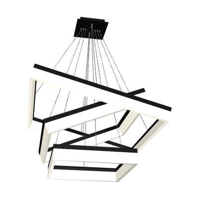 Nolhan 3 - Light Black Crystal Pendant