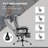 Massage Office Chair, High Back Reclining Desk Chair-1995806042