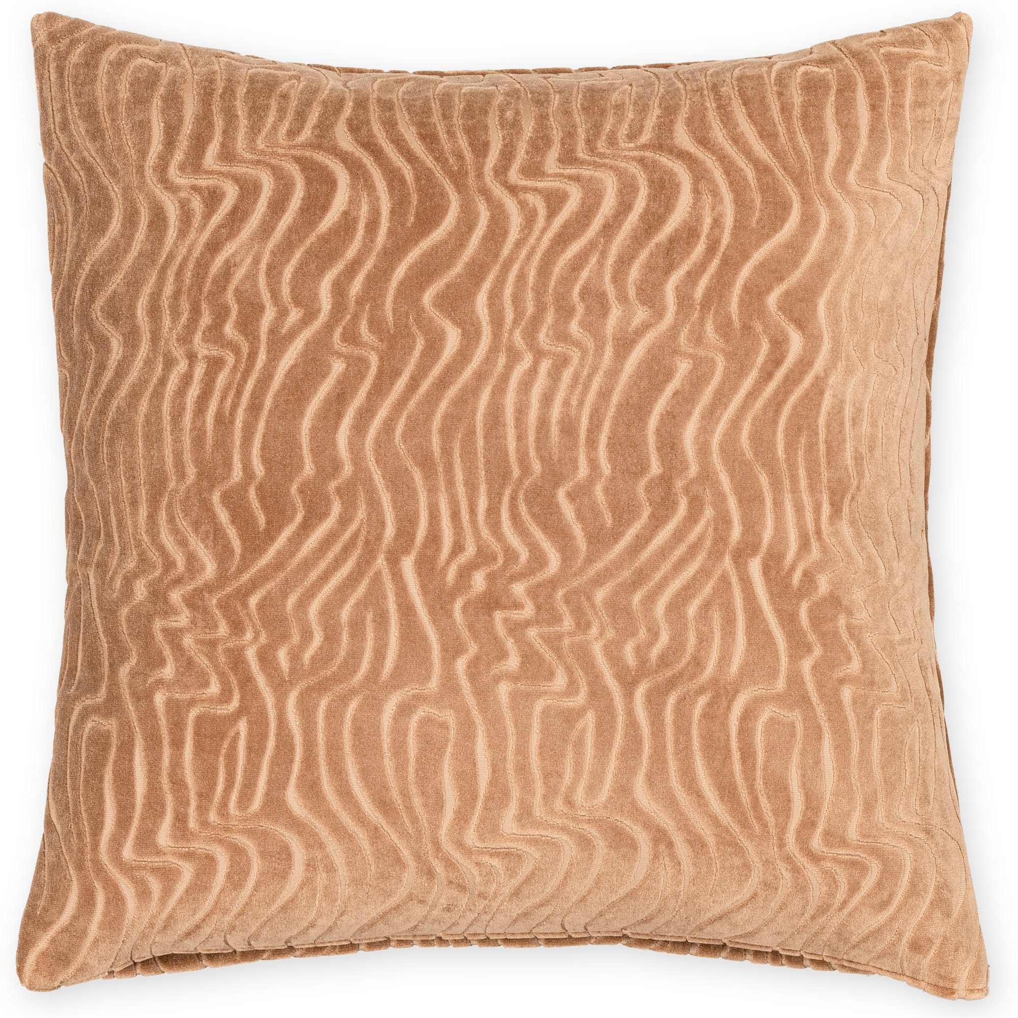 Prudence Cream 20" x 20" Throw Pillow, Red, Feather, Square 20"