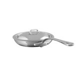 Mauviel M'cook 5-Ply Frying Pan With Lid, Cast Stainless Steel Handle