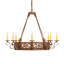 Delano 8 - Light Chandelier