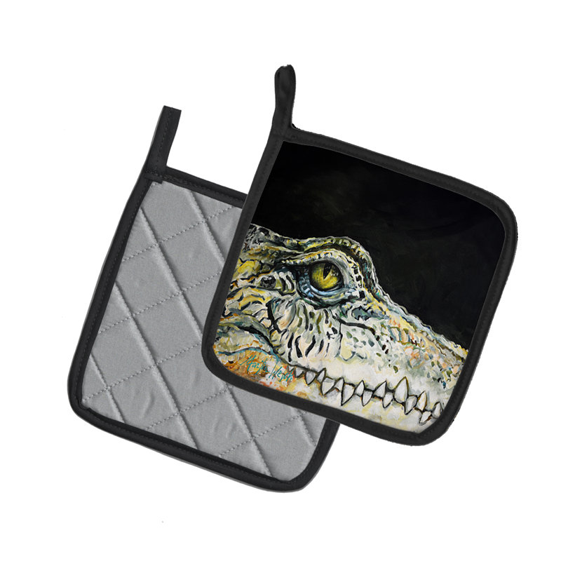 Caroline's Treasures Martin Welch New Artwork Polyester Potholder Set