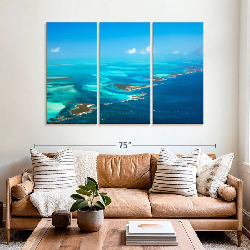 Gillard The Bahamas Island, 42" H x 65" W