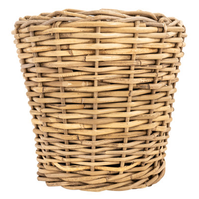 Round Planter With Plastic Insert