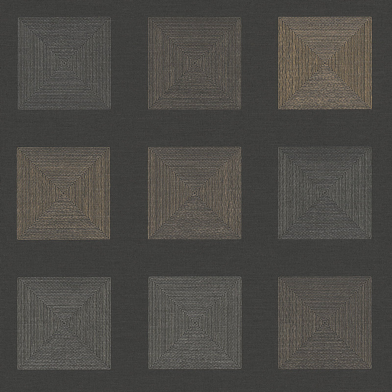 Camire 10.05m x 53cm Matte Wallpaper Roll, Silver/Anthracite