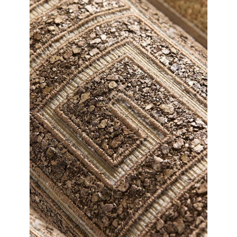 GRASSCLoth frt mosaique, Oeil du tigre