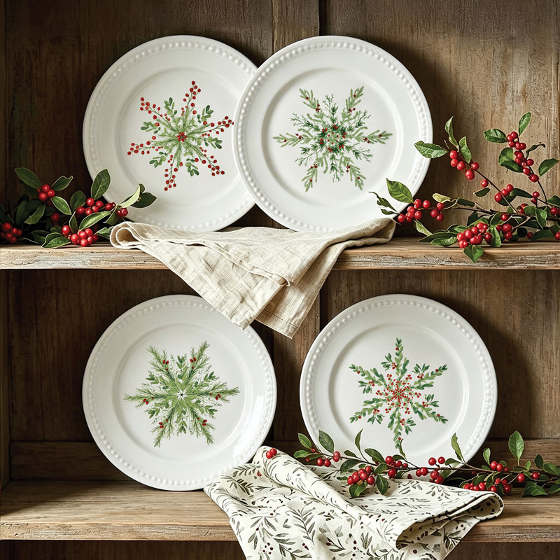 Ensemble de 4 assiettes à salade Everyday