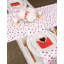 Serviette 20" à confetti hearts Pigott
