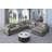 7-piece Corner Sectional With Cupholder Console With Storage & Usb Port-1800207171