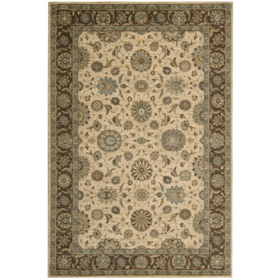 Bardwell Oriental Wool Area Rug