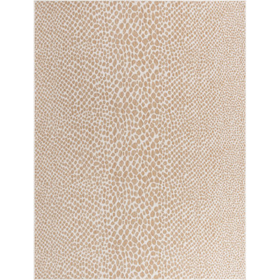 Tapis d'extérieur couleur os