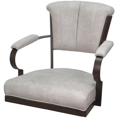 Swivel Metal Dining Caster Chair - Reading Base