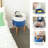 23'' tall Tray Top End Table