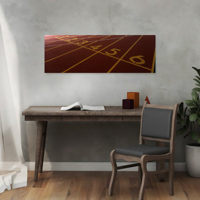 Track, Starting Line Contemporary Wall Art
