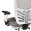 Mid-Back Mesh Ergonomic Drafting Chair with Adjustable Chrome Foot Ring, Adjustable Arms-2033867498-2033867497