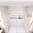 Radiance 56"-60"W x 66'' H Single Sliding Frameless Shower Door in Brushed Gold with 3/8" Clear Glass-134438173
