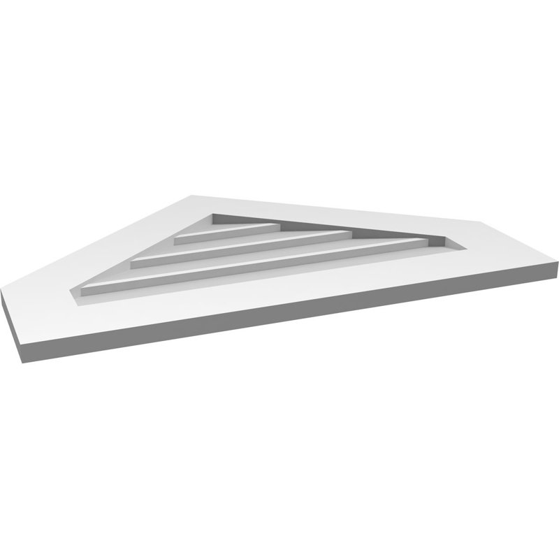 Ventilateur à pignon en uréthane non-fonctionnel Signature, H 20 po x l 30 po x P 1 po