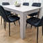 Minesha 6 - Person Dining Set