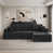 Black +Right  Chaise sélectionné