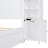 White Queen Size Bed With Cabinet And Functional Storage For A Good Night's Sleep Stylish User- - Cabinet, Shelf Socket An Elegant Bedroom-1303345231