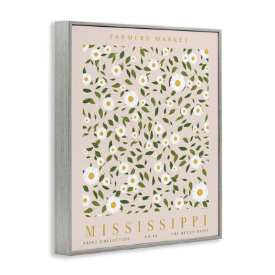 Motif de marguerite du Mississippi par Kamdon Kreations bg-233