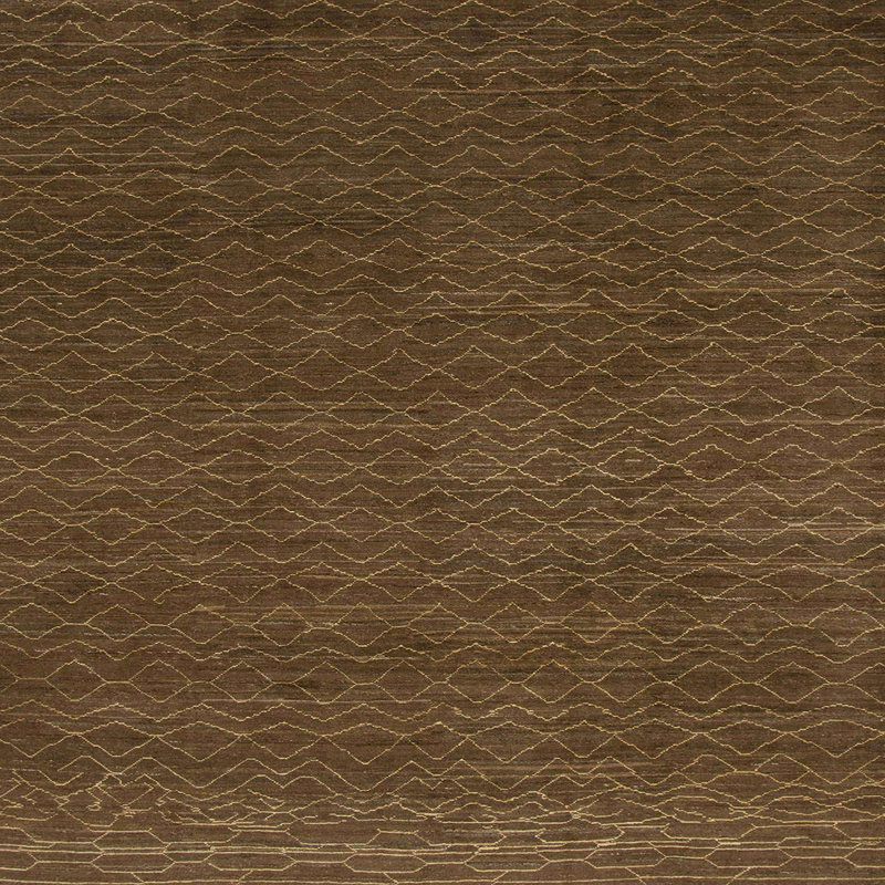 Tapis abstrait moderne 1542, Carré 6 pi