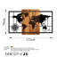Handmade Wall Decor on Solid Wood