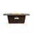 42" Outdoor Fire Pit Table 50000BTU Rectangle Table Top Fire Pit Propane Fire Pit with Cement Texture