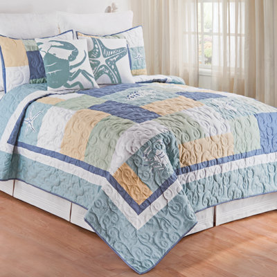 Courtepointe en coton percale