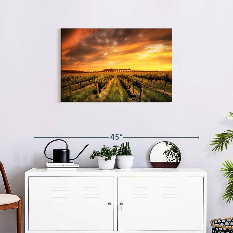 Alvord Barossa Valley Vineyard, H 20 po x l 30 po
