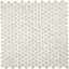 Mini mosaïque en verre hexagonale pour mur et plancher de 5/8 po Starcastle (ensemble de 15)-109142646