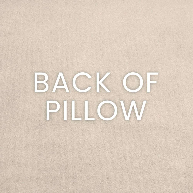 Berto Pillow Cover & Insert, Square 24", Platinum