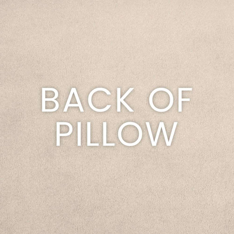 Berto Pillow Cover & Insert, Platinum, Square 24"