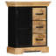 Buffet en bois de manguier massif 23,6 po x 11,8 po x 29,5 po